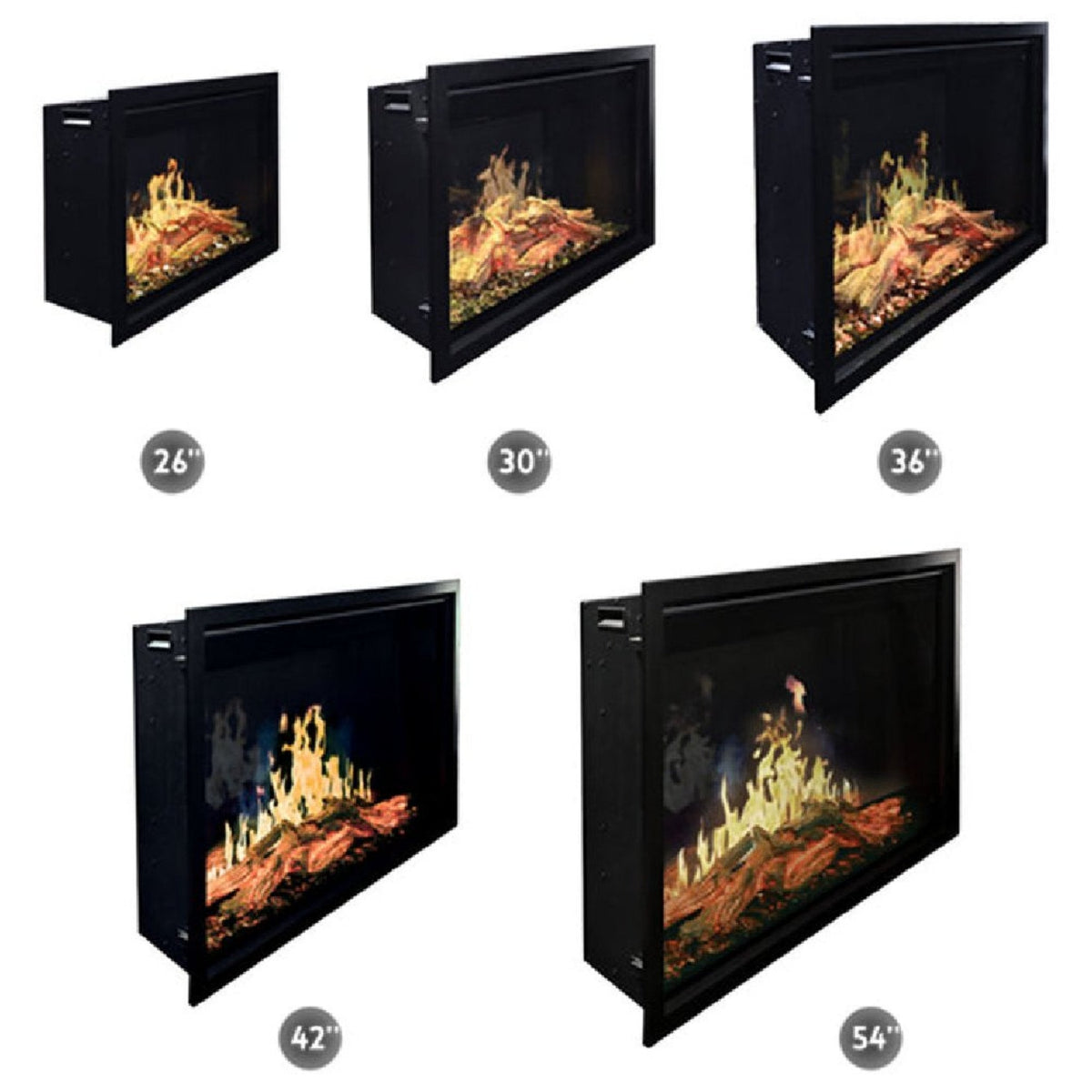 Modern Flames Orion Traditional 54-Inch Heliovision Electric Fireplace [OR54-TRAD]