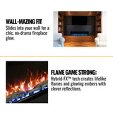 Modern Flames Landscape Pro Slim 44-Inch Built-In Linear Electric Fireplace [LPS-4414V2]