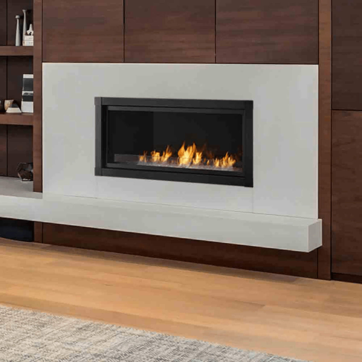 Monessen Artisan 42-Inch Reduced BTU Vent-Free Linear Fireplace With IPI Plus [AVFL42N/PIP-RB]