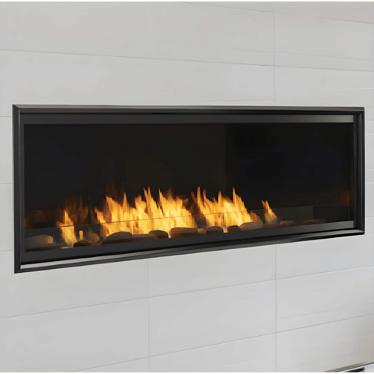 Monessen Artisan 42-Inch Reduced BTU Vent-Free Linear Fireplace With IPI Plus [AVFL42N/PIP-RB]