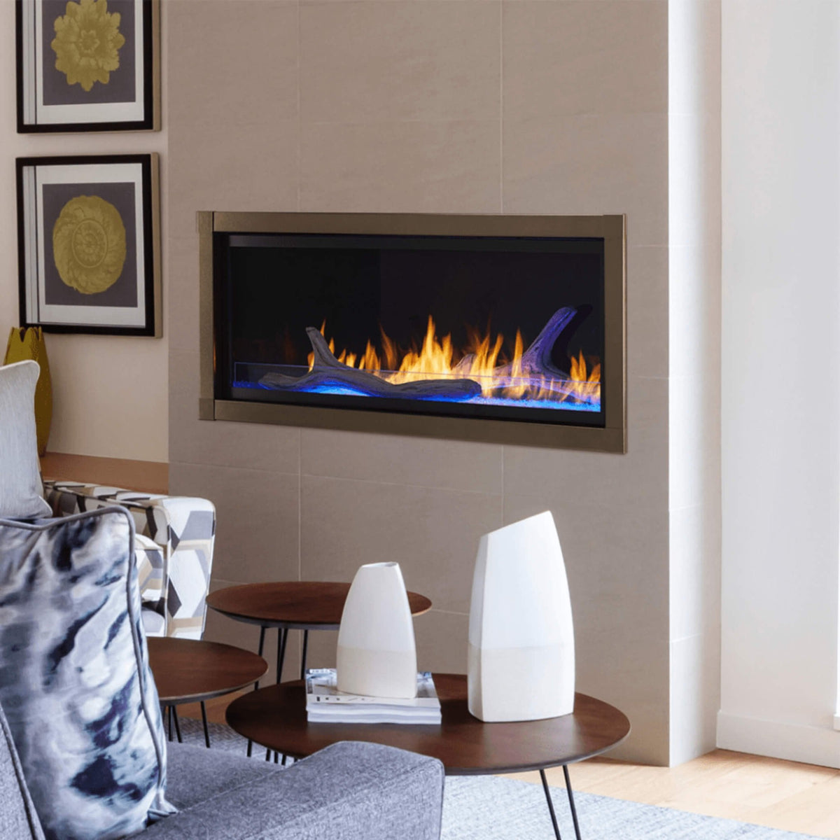 Monessen Artisan 48-Inch Vent-Free Linear Fireplace With IPI Plus Electronic Ignition [AVFL48N/PIP]