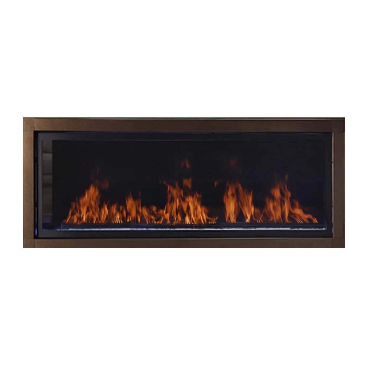 Monessen Artisan AVFL 48-Inch Vent-Free See-Through Linear Fireplace With Intellifire Touch 2.0 Ignition System [AVFLST48N/PIF]