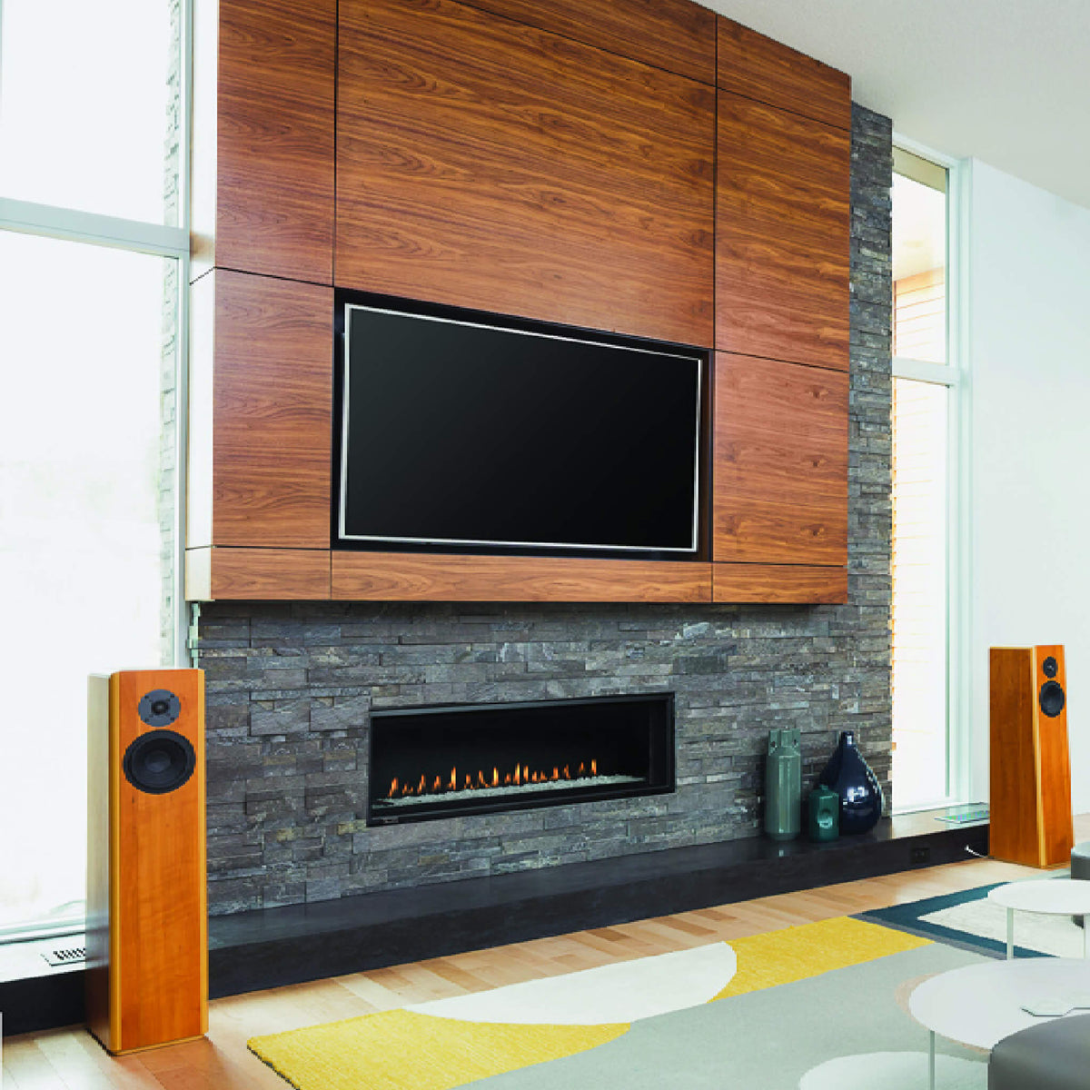 Montigo DelRay Linear Direct Vent Natural Gas Fireplace [DRL36/48/6013NI]