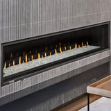 Montigo DelRay Full Load Direct Vent Linear Natural Gas Fireplace With Remote Controlled Fans [DRL36/48/7213NI-2]