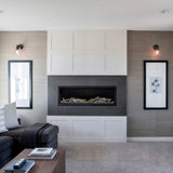 Montigo DelRay Full Load Direct Vent Linear Natural Gas Fireplace With Remote Controlled Fans [DRL36/48/7213NI-2]