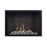 Montigo DelRay Square Direct Vent Natural Gas Fireplace With Concealed Universal Burner [DRSQ34/38/42/46NI]