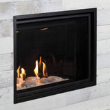 Montigo DelRay Square Direct Vent Natural Gas Fireplace With Concealed Universal Burner [DRSQ34/38/42/46NI]