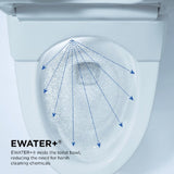 [MS8551CUMFG#01] TOTO Neorest AS 1.0 GPF Dual Flush One Piece Elongated Toilet With Integrated Smart Bidet Seat