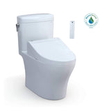 [MW4363084CEMFGN#01] TOTO Aquia IV Cube Washlet C5 With 0.9 GPF And 1.28 GPF Elongated Dual Flush Bidet Toilet