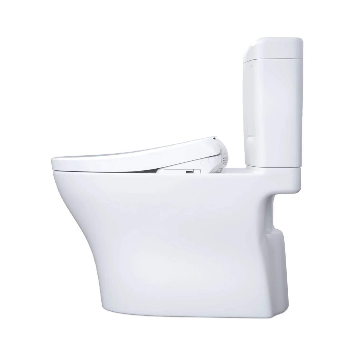 [MW4364726CEMFGN#01] TOTO Aquia IV Cube Washlet S7 With 1.28 GPF And 0.9 Elongated Bidet Toilet