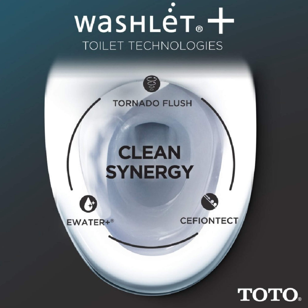 [MW4364726CEMFGN#01] TOTO Aquia IV Cube Washlet S7 With 1.28 GPF And 0.9 Elongated Bidet Toilet