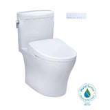 [MW4364726CEMFGN#01] TOTO Aquia IV Cube Washlet S7 With 1.28 GPF And 0.9 Elongated Bidet Toilet