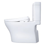 [MW4364736CEMFGN#01] TOTO Aquia IV Cube 1.28 GPF And 0.9 GPF Dynamax Tornado Flush Toilet With Washlet S7A Bidet Seat