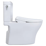 [MW4364736CEMFGN#01] TOTO Aquia IV Cube 1.28 GPF And 0.9 GPF Dynamax Tornado Flush Toilet With Washlet S7A Bidet Seat
