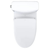 [MW4364736CEMFGN#01] TOTO Aquia IV Cube 1.28 GPF And 0.9 GPF Dynamax Tornado Flush Toilet With Washlet S7A Bidet Seat