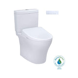 [MW4464726CEMFGN#01] TOTO Aquia IV Dual Flush Elongated Universal Height Toilet With Washlet S7 Bidet Seat