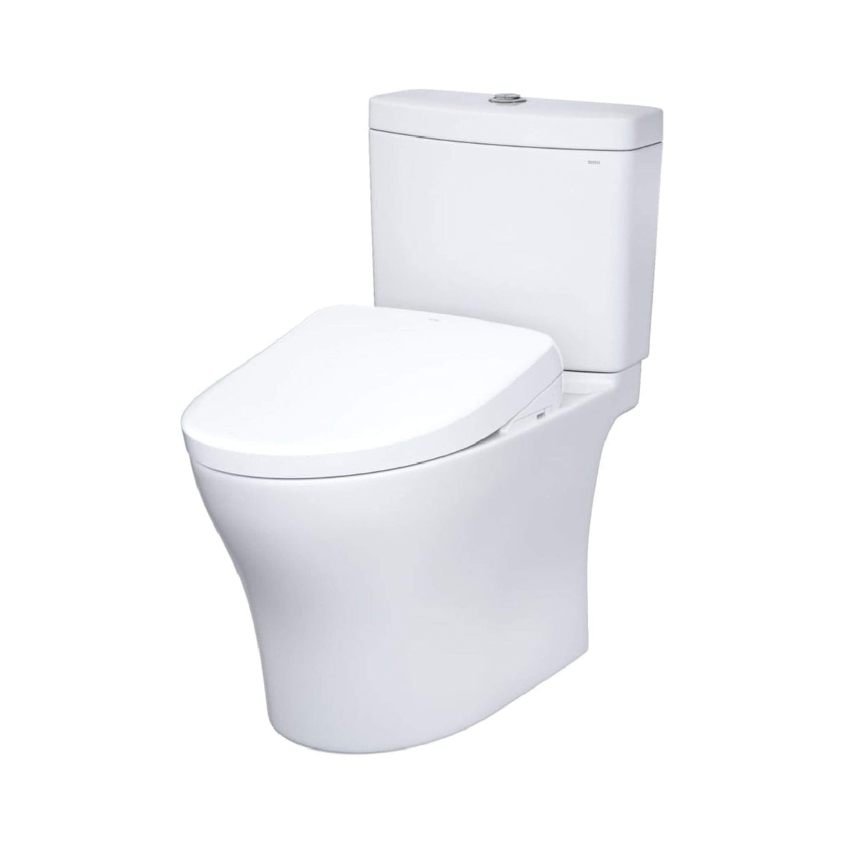 [MW4464726CEMFGN#01] TOTO Aquia IV Dual Flush Elongated Universal Height Toilet With Washlet S7 Bidet Seat