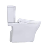 [MW4464726CEMFGN#01] TOTO Aquia IV Dual Flush Elongated Universal Height Toilet With Washlet S7 Bidet Seat