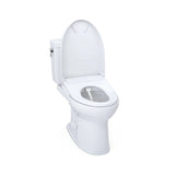 [MW4544726CUFG#01] TOTO Drake II 1 GPF Elongated Chair Height Toilet With Washlet S7A Bidet Seat