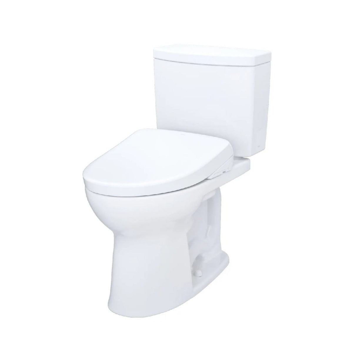 [MW4544726CUFG#01] TOTO Drake II 1 GPF Elongated Chair Height Toilet With Washlet S7A Bidet Seat