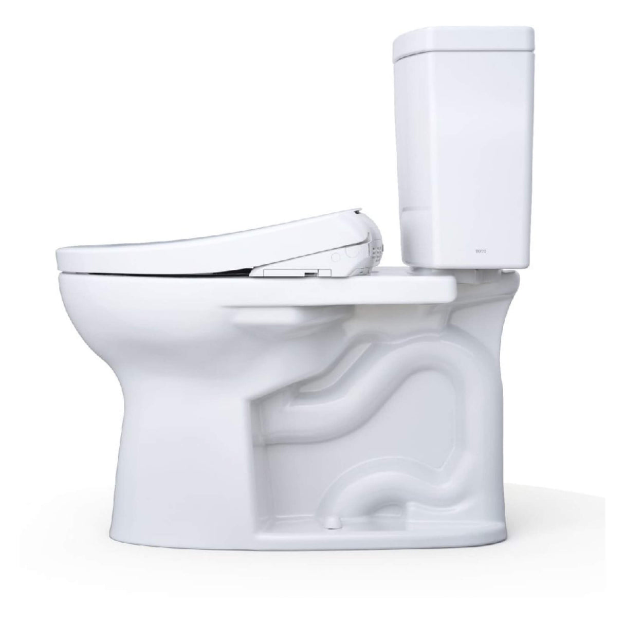[MW4544726CUFGA#01] TOTO Drake II Washlet S7 And 1.0 GPF Elongated Chair Height Bidet Toilet
