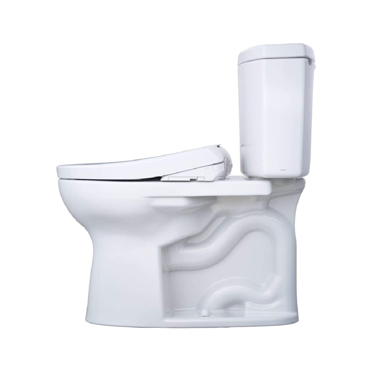[MW4544736CEFG#01] TOTO Drake II 1.28 GPF Chair Height Toilet With S7A Tornado Flush And Night Light