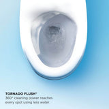 [MW4743074CUFG#01] TOTO Vespin II 1.0 GPF Elongated Toilet With C2 Bidet Seat And Left Hand Lever