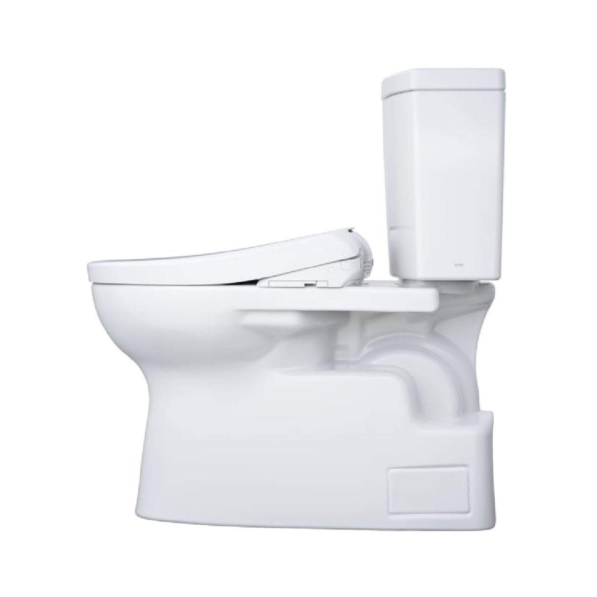 [MW4744736CUFG#01] TOTO Vespin II 1 GPF Elongated Chair Height Toilet With Washlet S7A Auto Open Bidet Seat