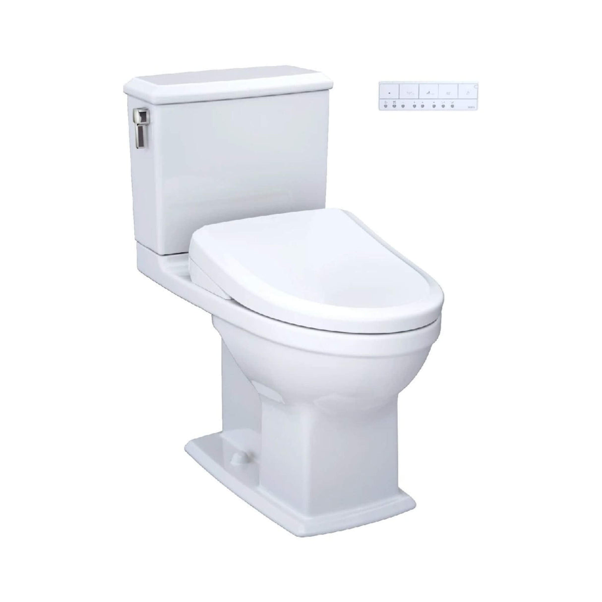 [MW4944734CEMFG#01] TOTO Connelly 1.28 GPF And 0.9 GPF Elongated Toilet With S7A Auto Open Bidet Seat