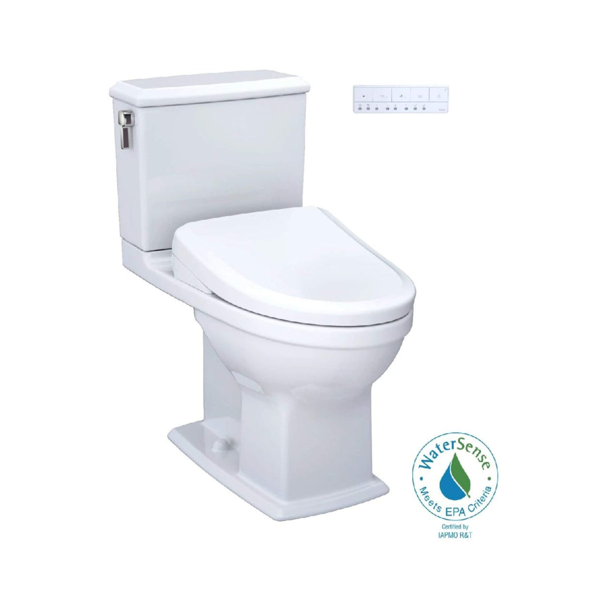 [MW4944734CEMFG#01] TOTO Connelly 1.28 GPF And 0.9 GPF Elongated Toilet With S7A Auto Open Bidet Seat