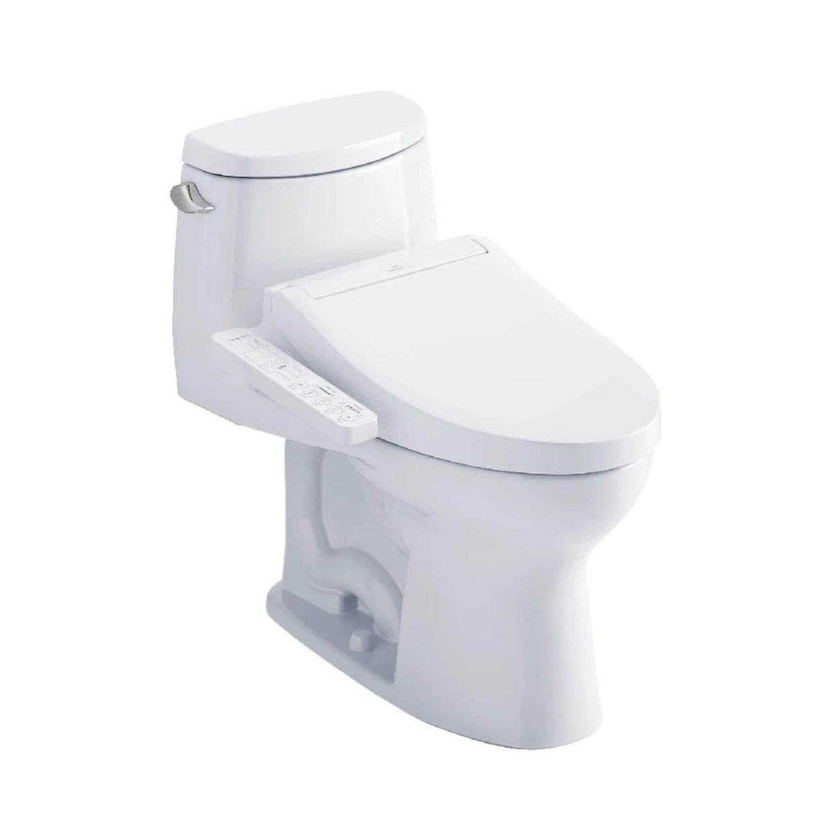 [MW6043074CEFG#01] TOTO Ultramax II 1.28 GPF One Piece Elongated Toilet With Washlet C2 And Left Hand Lever