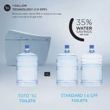 [MW6043074CUFG#01] TOTO Ultramax II Washlet C2 And 1.0 GPF One Piece Toilet Elongated Bidet Toilet