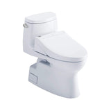 [MW6143084CEFG#01] TOTO Carlyle II 1.28 GPF One Piece Elongated Toilet With Washlet C5 Bidet Seat