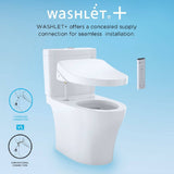 [MW6143084CEFG#01] TOTO Carlyle II 1.28 GPF One Piece Elongated Toilet With Washlet C5 Bidet Seat