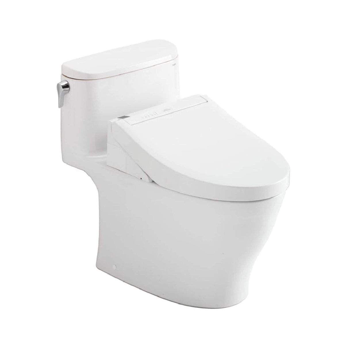 [MW6423084CEFG#01] TOTO Nexus 1.28 GPF One Piece Washlet Elongated Toilet With Left Hand Lever And Build In Bidet Heated Seat Function