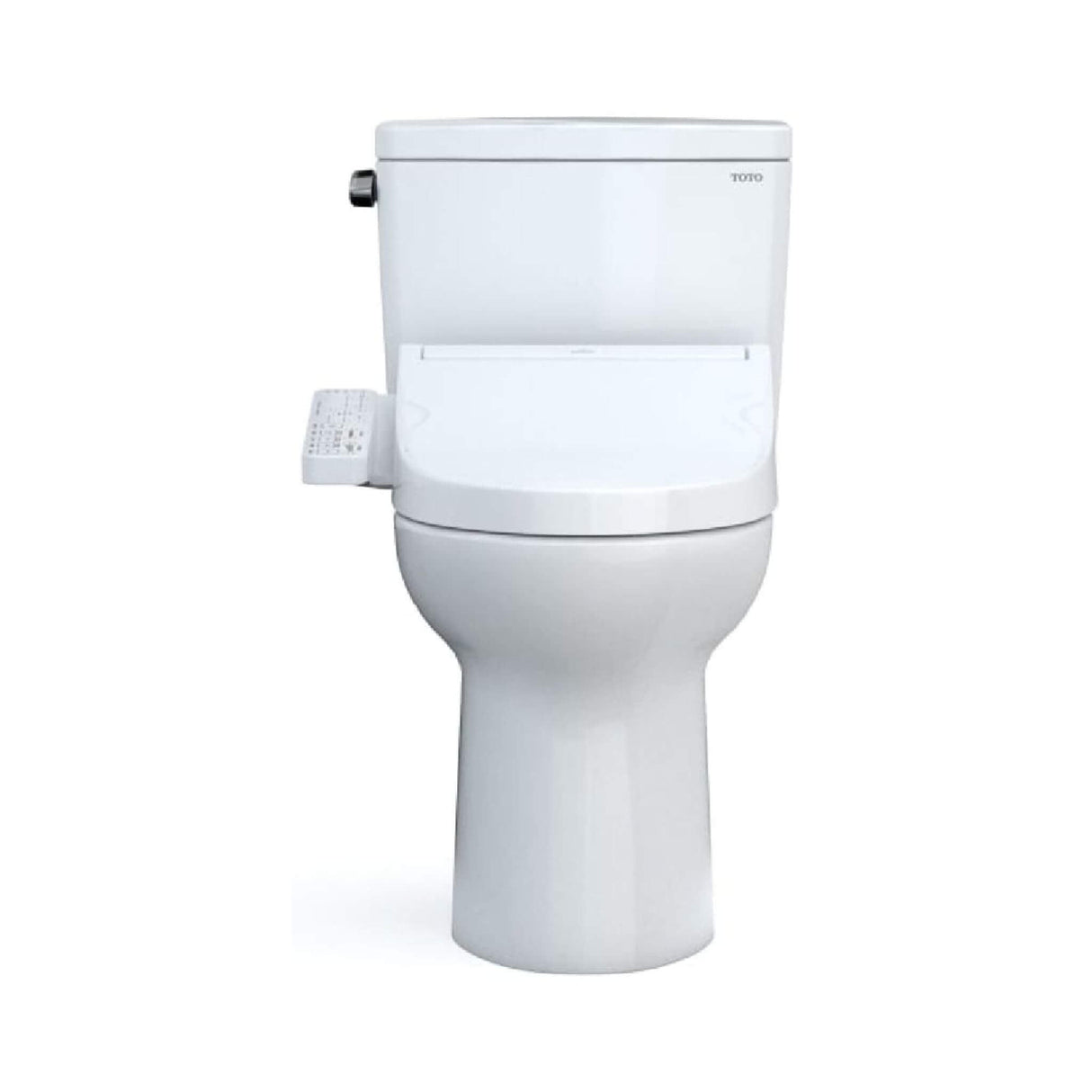 [MW7763074CEFG#01] TOTO Drake Washlet C2 And 1.28 GPF Left Hand Lever With Elongated Universal Height Bidet Toilet