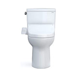 [MW7763074CEFG#01] TOTO Drake Washlet C2 And 1.28 GPF Left Hand Lever With Elongated Universal Height Bidet Toilet