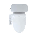 [MW7763074CEFG#01] TOTO Drake Washlet C2 And 1.28 GPF Left Hand Lever With Elongated Universal Height Bidet Toilet