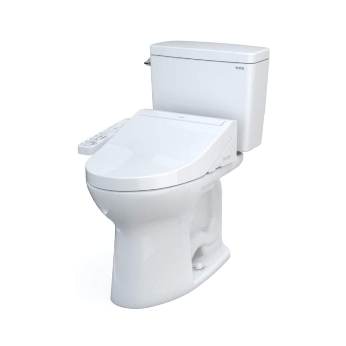 [MW7763074CEFG.10#01] TOTO Drake 1.28 GPF With Washlet C2 Elongated Bidet Toilet And 10" Rough In