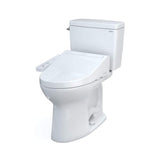 [MW7763074CEFG.10#01] TOTO Drake 1.28 GPF With Washlet C2 Elongated Bidet Toilet And 10" Rough In