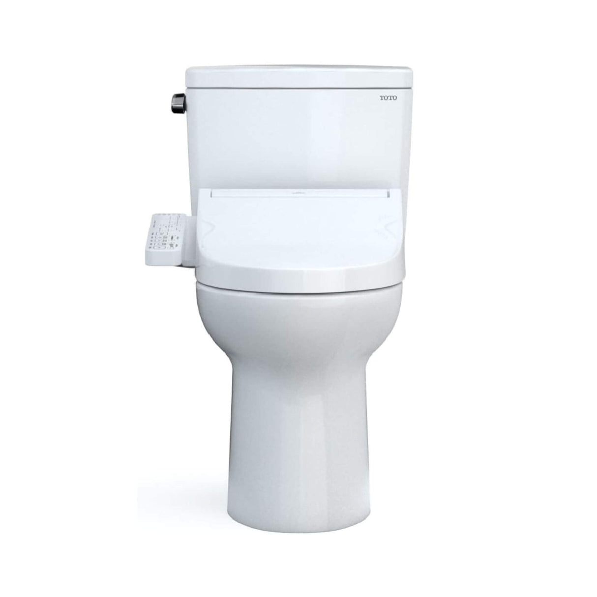 [MW7763074CEG#01] TOTO Drake 1.28 GPF Two Piece Elongated With Left Hand Lever And Washlet C2 Bidet Seat