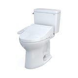 [MW7763074CEG#01] TOTO Drake 1.28 GPF Two Piece Elongated With Left Hand Lever And Washlet C2 Bidet Seat