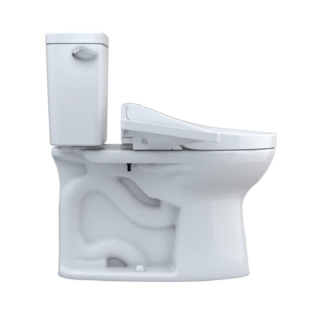 [MW7763074CEG#01] TOTO Drake 1.28 GPF Two Piece Elongated With Left Hand Lever And Washlet C2 Bidet Seat