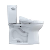 [MW7763074CEG#01] TOTO Drake 1.28 GPF Two Piece Elongated With Left Hand Lever And Washlet C2 Bidet Seat