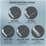[MW7763074CSFG#01] TOTO Drake Washlet C2 With 1.6 GPF Universal Height Elongated Toilet