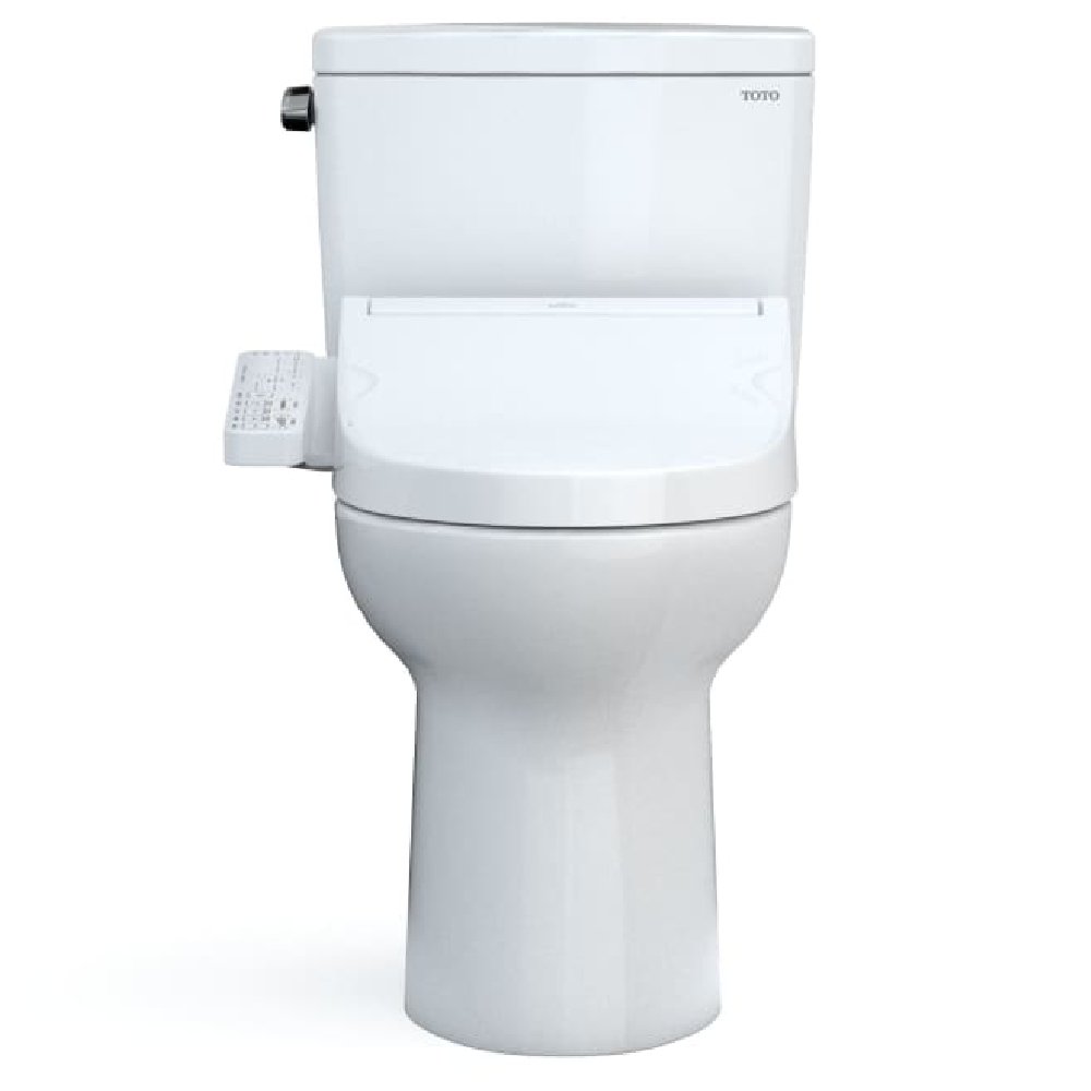[MW7763074CSFG#01] TOTO Drake Washlet C2 With 1.6 GPF Universal Height Elongated Toilet