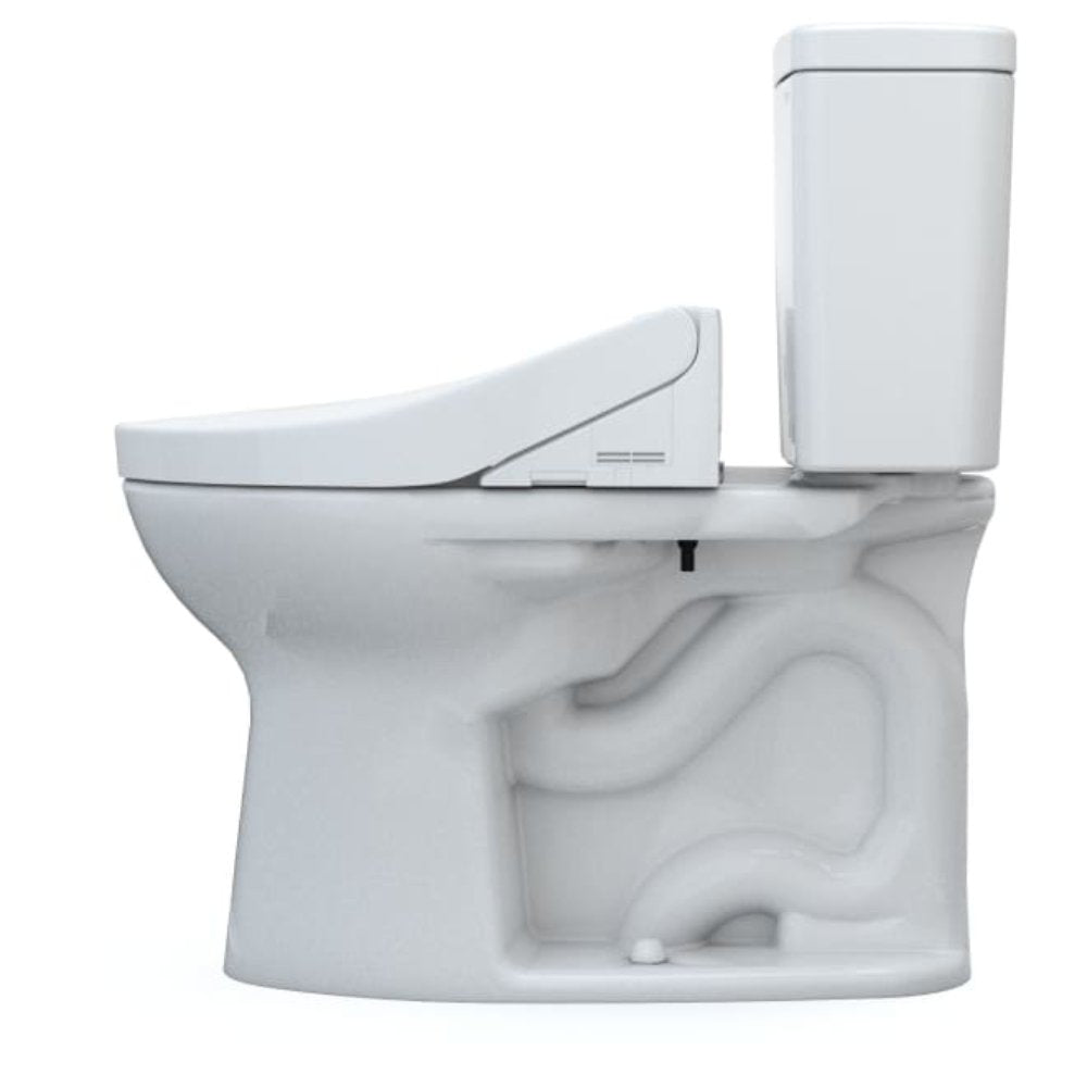 [MW7763074CSFG#01] TOTO Drake Washlet C2 With 1.6 GPF Universal Height Elongated Toilet