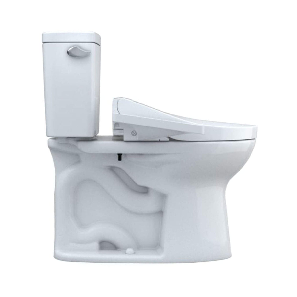 [MW7763074CSG#01] TOTO Drake 1.6 GPF And Washlet C2 With Left Hand Lever Elongated Bidet Toilet