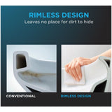 [MW7763074CSG#01] TOTO Drake 1.6 GPF And Washlet C2 With Left Hand Lever Elongated Bidet Toilet