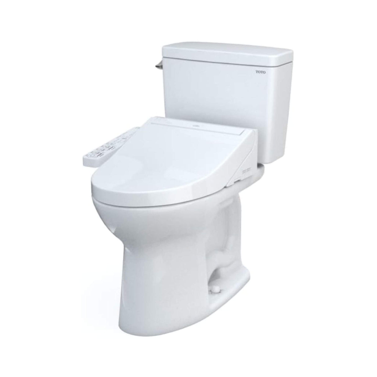 [MW7763074CSG#01] TOTO Drake 1.6 GPF And Washlet C2 With Left Hand Lever Elongated Bidet Toilet